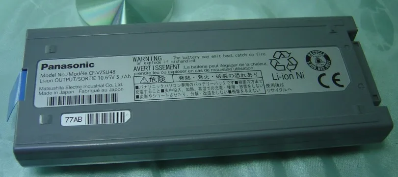 New genuine Battery for Panasonic CF-48 CF-19 CF-VZSU48 CF-VZSU48U CF-VZSU28 CF-VZSU50 10.65V 58WH
New genuine Battery for Panasonic CF-48 CF-19 CF-VZSU48 CF-VZSU48U CF-VZSU28 CF-VZSU50 10.65V 58WH