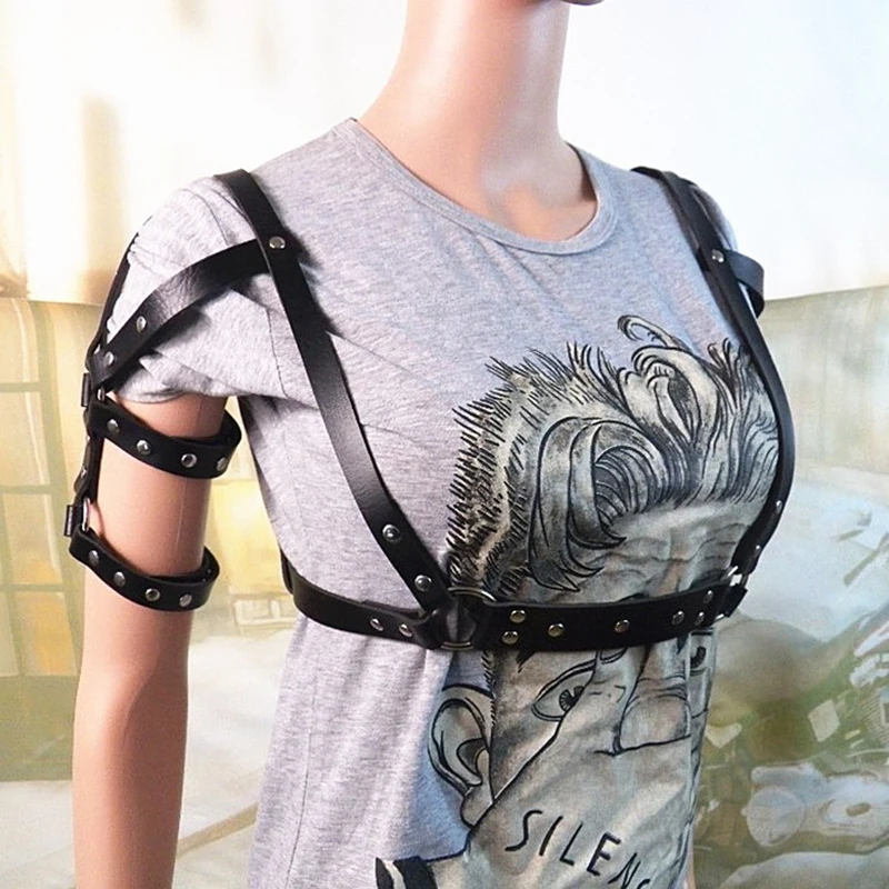 Men And Women Straps Leather Belts Metal Rivets Nails Chest Straps Half Body Belts Gay Bondage Role Play
Men And Women Straps Leather Belts Metal Rivets Nails Chest Straps Half Body Belts Gay Bondage Role Play
