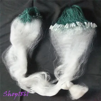 65m Length 2m Height 2-3 Layers White Monofilament Fishing Fish Gill Nets Mesh 8*8cm
65m Length 2m Height 2-3 Layers White Monofilament Fishing Fish Gill Nets Mesh 8*8cm