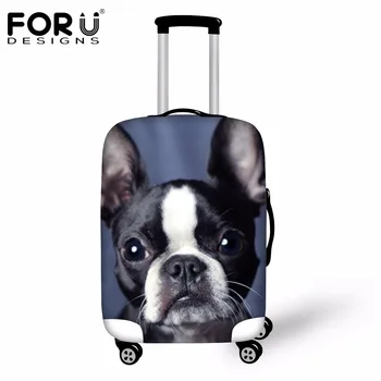 FORUDESIGNS Anti-duct Waterproof Travel Luggage Protective Cover 3D Boston Terrier Dog Elastic S/M/L Suitcase Cover For Cases
FORUDESIGNS Anti-duct Waterproof Travel Luggage Protective Cover 3D Boston Terrier Dog Elastic S/M/L Suitcase Cover For Cases