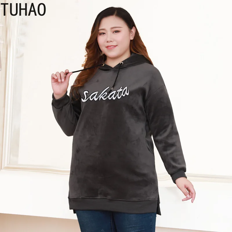 Warm Thick Hooded Sweatshirt 2019 Spring Womens Plus Size 10XL 8XL Casual Hoodies Sweatshirt Female Jumper Tracksuits MSFS
Warm Thick Hooded Sweatshirt 2019 Spring Womens Plus Size 10XL 8XL Casual Hoodies Sweatshirt Female Jumper Tracksuits MSFS