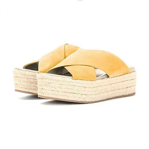 Original Intention Women Shoes Platform Straw Slides Slippers Mid Heel Womens Flat Shoes Summer 2019 Comfortable Casual Footwear
Original Intention Women Shoes Platform Straw Slides Slippers Mid Heel Womens Flat Shoes Summer 2019 Comfortable Casual Footwear