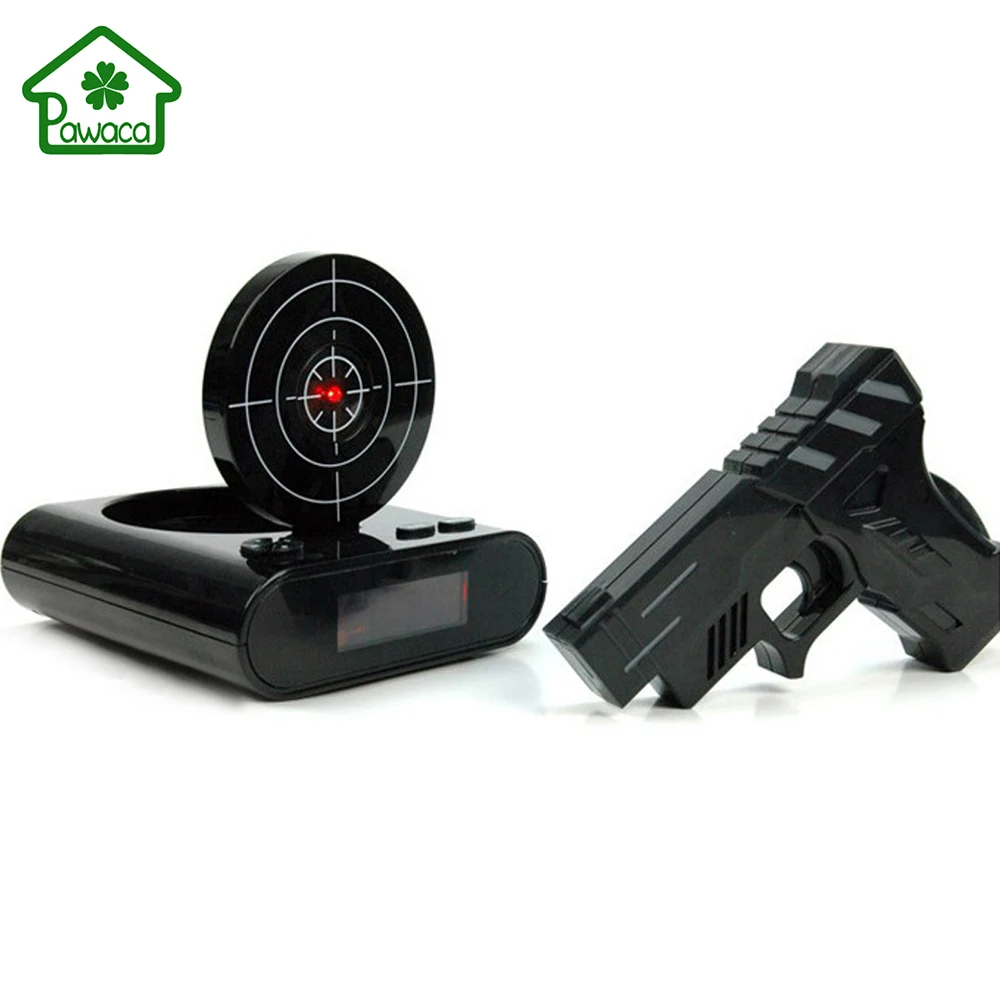 1Set Novelty LCD Gun Alarm Clock with Recording Function Funny Infrared Target Shooting Game Toy Home Desk Decoration Props Gift
1Set Novelty LCD Gun Alarm Clock with Recording Function Funny Infrared Target Shooting Game Toy Home Desk Decoration Props Gift
