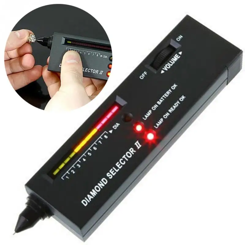 Thermal Conductivity Tester Diamond Test Authenticity Jade Diamond Hardness Test LED Audio Jewelry Identification Equipment Tool
Thermal Conductivity Tester Diamond Test Authenticity Jade Diamond Hardness Test LED Audio Jewelry Identification Equipment Tool