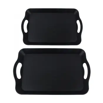 Eurpean Style Rectangular Plastic Tea Tray Home Hotel Multifuncitional Snacks Fruits Food Serving Tray with Handle
Eurpean Style Rectangular Plastic Tea Tray Home Hotel Multifuncitional Snacks Fruits Food Serving Tray with Handle