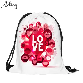 Aelicy 3D Printing Valentine's Day Drawstring Backpack Newest Vintage College Students School Bagpack Girls Mochila Sack Bags 
Aelicy 3D Printing Valentine's Day Drawstring Backpack Newest Vintage College Students School Bagpack Girls Mochila Sack Bags