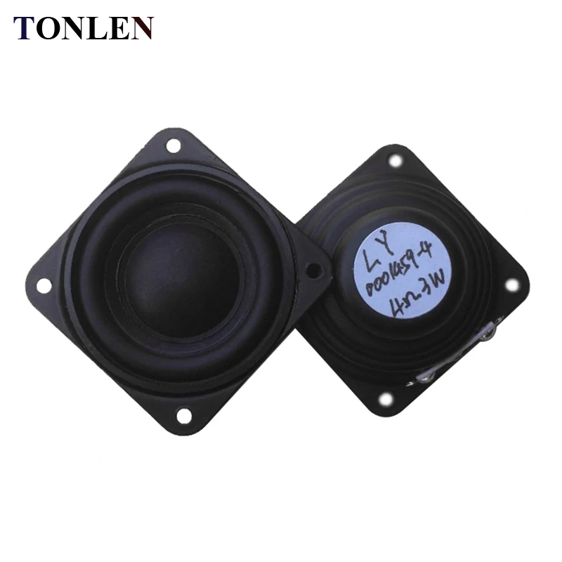 TONLEN 2Pcs 40mm Full Range Speaker 3W 4ohm NdFeB Magnetic Horn DIY Wireless Speaker Bluetooth Mini Music Speakers Loudspeaker
TONLEN 2Pcs 40mm Full Range Speaker 3W 4ohm NdFeB Magnetic Horn DIY Wireless Speaker Bluetooth Mini Music Speakers Loudspeaker