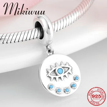 Devil's Eye 925 Sterling Silver Fine Accessories Pendant bead Jewelry making fit Original Pandora Charm DIY Bracelet
Devil's Eye 925 Sterling Silver Fine Accessories Pendant bead Jewelry making fit Original Pandora Charm DIY Bracelet