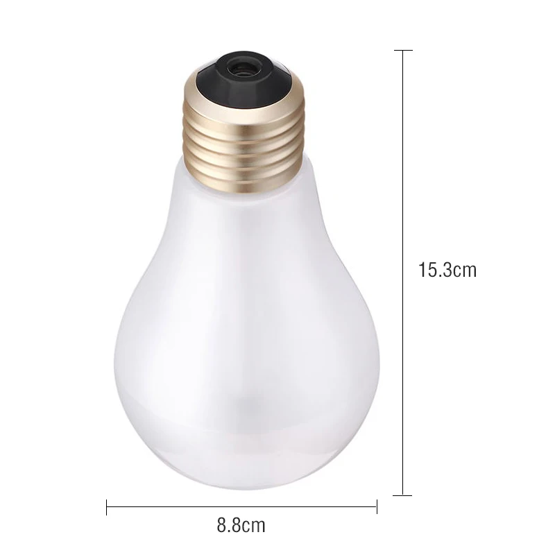 400ML Mini Humidifier Bulb Lamp DC 5V Home Air Diffuser USB Portable Design DP-001 Humidistate humidifier drop Shipping
400ML Mini Humidifier Bulb Lamp DC 5V Home Air Diffuser USB Portable Design DP-001 Humidistate humidifier drop Shipping
