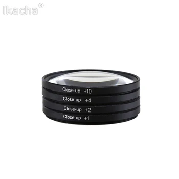 

High Quality 72mm Macro Close-Up +1 +2 +4 +10 Close Up Filter Kit For Canon Nikon Sony 72 mm DSLR Camera Lens