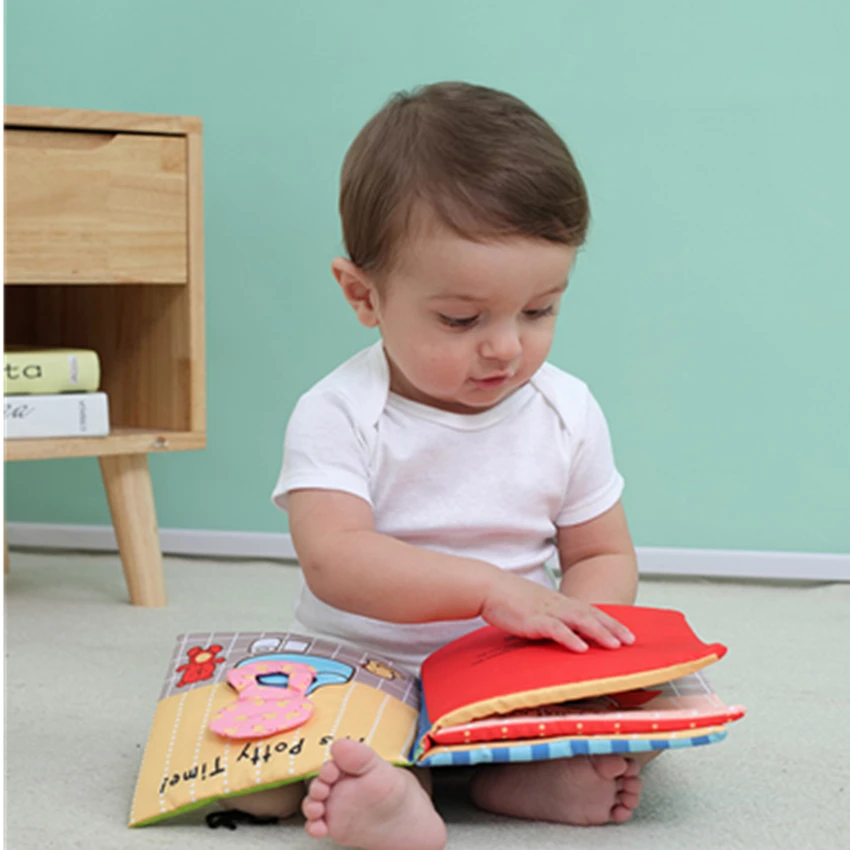 It's potty time Soft cloth Books Infant Early Development It's bath Time baby educational Unfolding Cloth Book
It's potty time Soft cloth Books Infant Early Development It's bath Time baby educational Unfolding Cloth Book