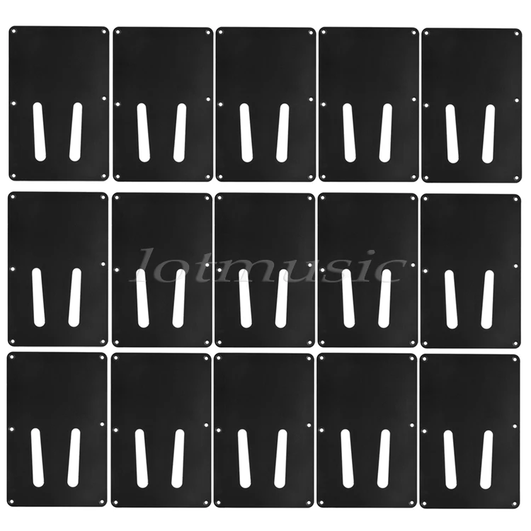 Guitar Trem Back Plate Tremolo Cavity Cover for Electric Guitar Replacement Pack of 15
Guitar Trem Back Plate Tremolo Cavity Cover for Electric Guitar Replacement Pack of 15
