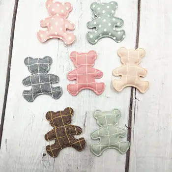 35pcs/lot 4.9*4.1cm Cute Padded Felt Gingham Polka Dot Bear Shape Appliques Kidsc DIY Baby Headwere Accessorie
35pcs/lot 4.9*4.1cm Cute Padded Felt Gingham Polka Dot Bear Shape Appliques Kidsc DIY Baby Headwere Accessorie