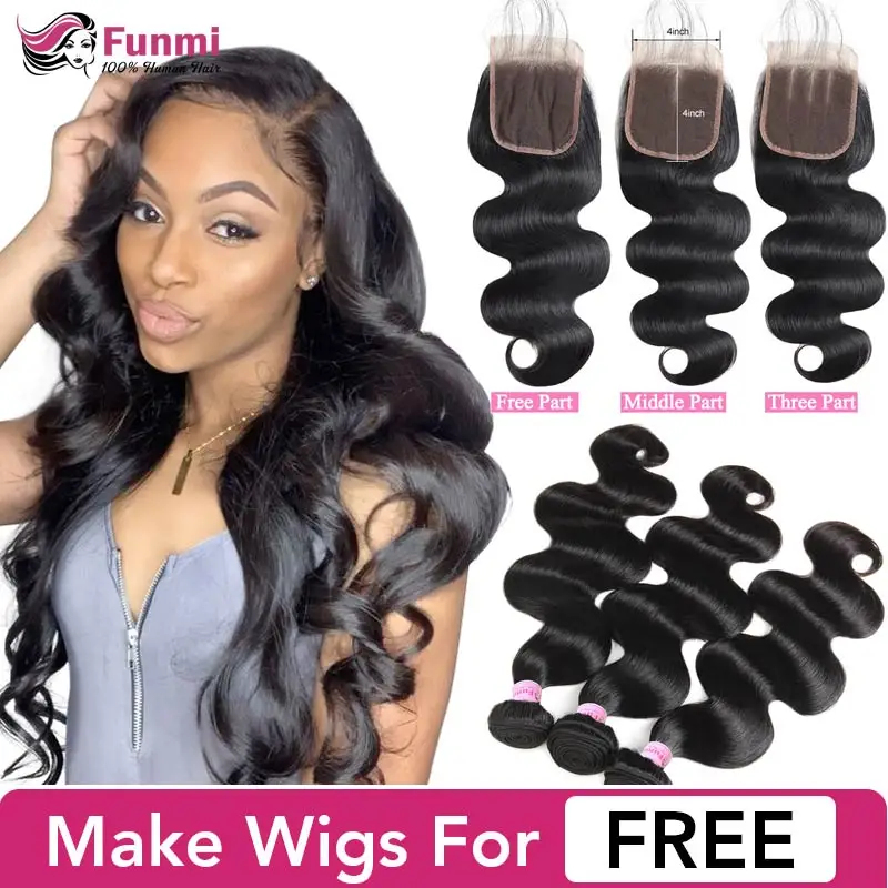 Funmi Body Wave Bundles With Closure Malaysian Hair Bundles With Closure 3 Bundles Virgin Hair Human Hair Bundles With Closure
Funmi Body Wave Bundles With Closure Malaysian Hair Bundles With Closure 3 Bundles Virgin Hair Human Hair Bundles With Closure