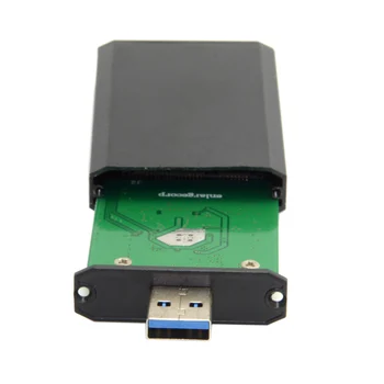 Zihan Mini PCI-E mSATA to USB 3.0 External SSD PCBA Conveter Adapter Card with Enclosure 
Zihan Mini PCI-E mSATA to USB 3.0 External SSD PCBA Conveter Adapter Card with Enclosure