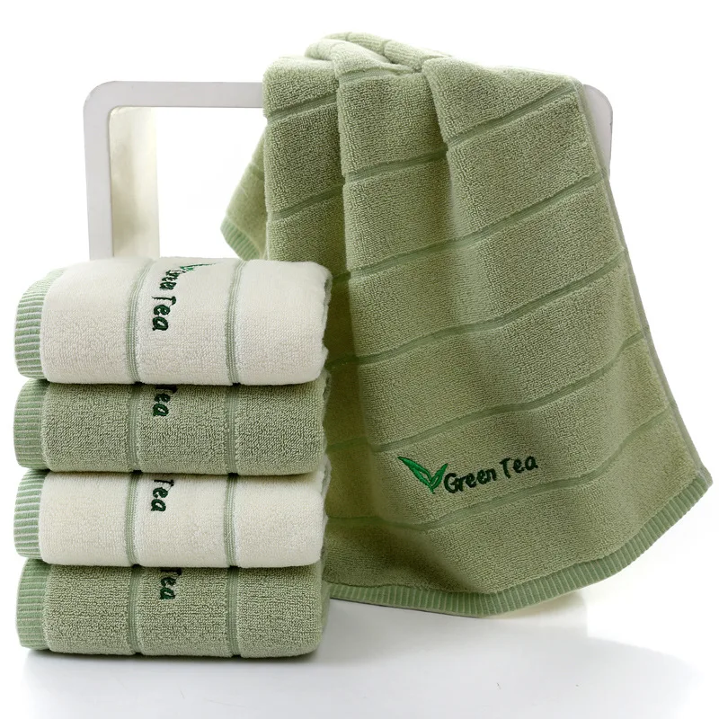Pure Cotton Embroidery Soft Face Towel Hand Towel For Adults High Absorbent Hotel Home Use Lavender Flower Green Tea 34*73cm 1PC
Pure Cotton Embroidery Soft Face Towel Hand Towel For Adults High Absorbent Hotel Home Use Lavender Flower Green Tea 34*73cm 1PC