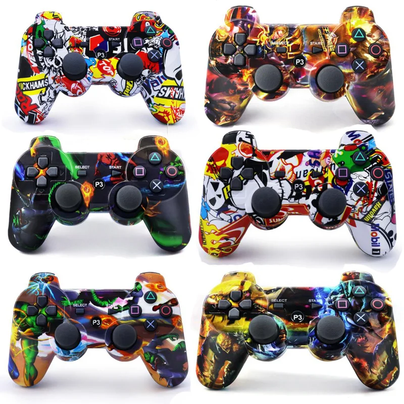 Wireless Bluetooth Gamepad For PS3 Controller For Double Shock Gamepads for Playstation3 Remotes Sixaxis Wireless PS3 Controller
Wireless Bluetooth Gamepad For PS3 Controller For Double Shock Gamepads for Playstation3 Remotes Sixaxis Wireless PS3 Controller