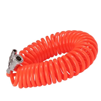 pneumatic spring pipe PU air hose high pressure hose with quick couple 9M 10X6.5mm color random to ship
pneumatic spring pipe PU air hose high pressure hose with quick couple 9M 10X6.5mm color random to ship