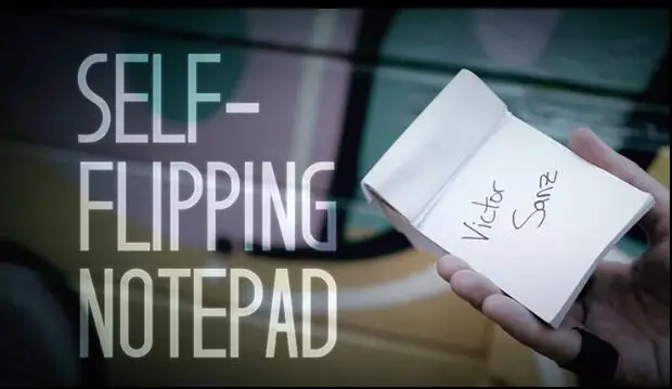 Self-Flipping Notepad (DVD And Gimmick) By Victor Sanz, Magic Trick,Illusion,Close Up Magic,Mind Magic Props,Street,Fun,Toys
Self-Flipping Notepad (DVD And Gimmick) By Victor Sanz, Magic Trick,Illusion,Close Up Magic,Mind Magic Props,Street,Fun,Toys
