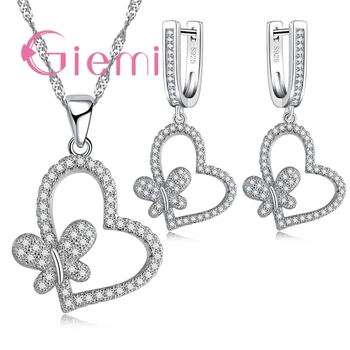 Hot Listing Butterfly Style 925 Sterling Silver Cubic Zirconia Gorgeous Notable Shining Female Jewelry Set Factory Price
Hot Listing Butterfly Style 925 Sterling Silver Cubic Zirconia Gorgeous Notable Shining Female Jewelry Set Factory Price