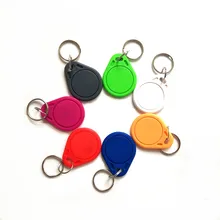 13.56Mhz NFC Tag MF S50 1k F08 IC Keyfobs ISO14443A Writeable NFC Card Use ABS Material(China)