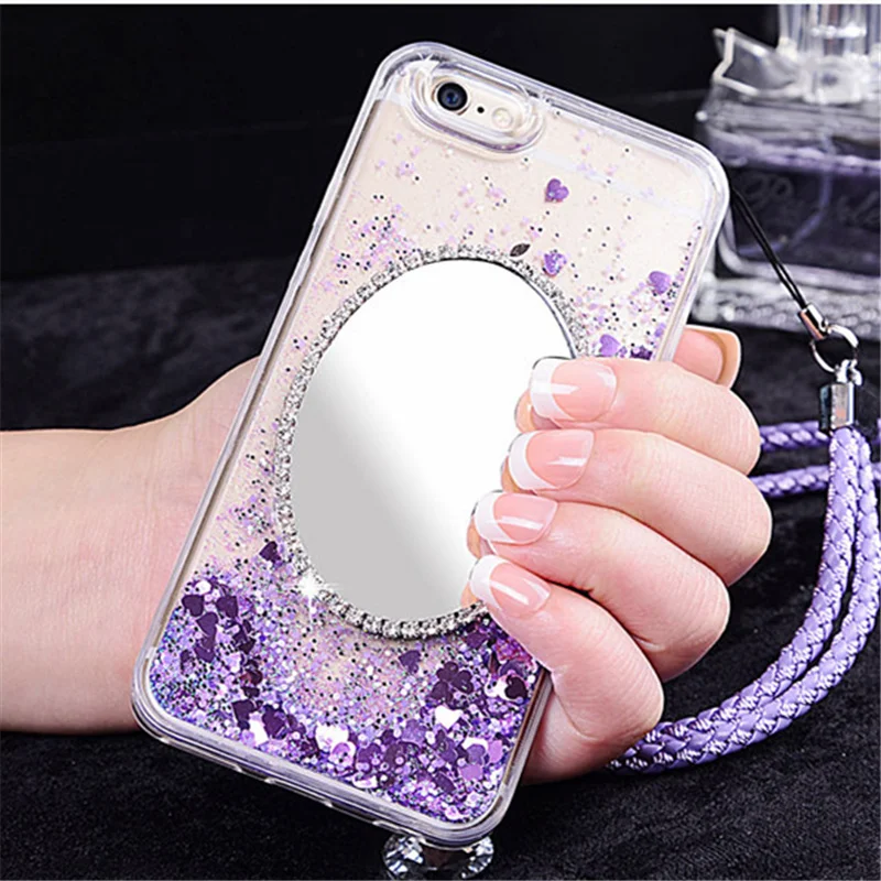 For huawei Honor 7C 7A Pro 8 Lite 9 10 Luxury Rhinestone diamond Mirror liquid quicksand soft Phone Case Back Cover with lanyard
For huawei Honor 7C 7A Pro 8 Lite 9 10 Luxury Rhinestone diamond Mirror liquid quicksand soft Phone Case Back Cover with lanyard