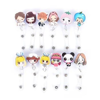 Lovely Cute Retractable Reel Tag Card Badge Holder Student Nurse Exihibiton ID Name Card Bag Supplies
Lovely Cute Retractable Reel Tag Card Badge Holder Student Nurse Exihibiton ID Name Card Bag Supplies