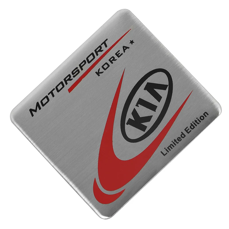Car Styling 3D Aluminum Badge Emblem Sticker for KIA K2 K3 K5 Sorento Sportage R Rio Soul Decals Auto Accessories
Car Styling 3D Aluminum Badge Emblem Sticker for KIA K2 K3 K5 Sorento Sportage R Rio Soul Decals Auto Accessories