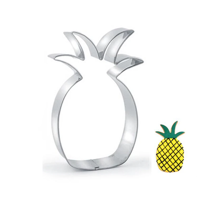 DIY Pineapple Cookie Cutter Stainless Steel Biscuit Mould Fondant Cake Decorating Tools Baking tool
DIY Pineapple Cookie Cutter Stainless Steel Biscuit Mould Fondant Cake Decorating Tools Baking tool