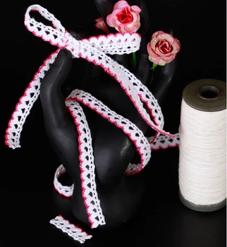 1.1 cm Red edge 100% cotton lace trim for Garment shoes curtain dresses decoration DIY handmade crafts sewing lace
1.1 cm Red edge 100% cotton lace trim for Garment shoes curtain dresses decoration DIY handmade crafts sewing lace