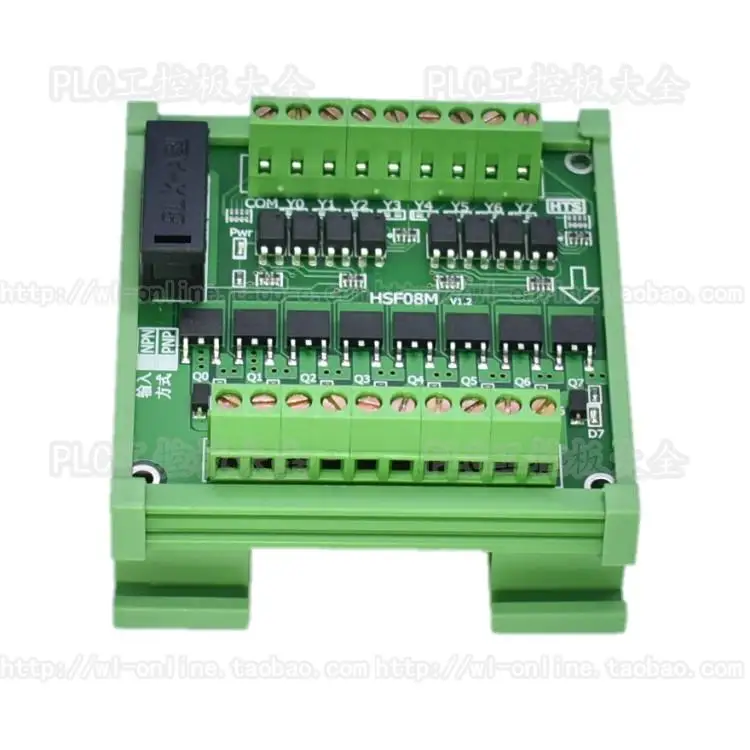 8-way PLC Output Power Amplification Photoelectric Isolation IO Relay Protection Board DC Solenoid Valve Drive Module
8-way PLC Output Power Amplification Photoelectric Isolation IO Relay Protection Board DC Solenoid Valve Drive Module
