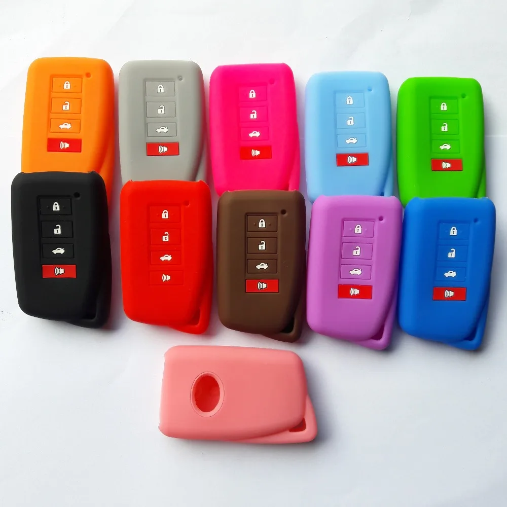 4 Button Key Protect Holder Silicone Key Cover For Lexus IS ES GS LS NX GX RX LX RC 200 250 350 450H 300H
4 Button Key Protect Holder Silicone Key Cover For Lexus IS ES GS LS NX GX RX LX RC 200 250 350 450H 300H