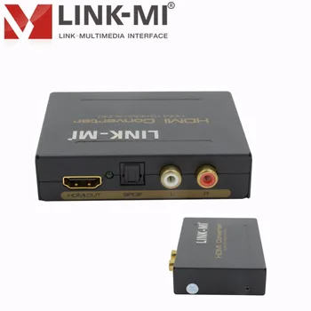LINK-MI LM-HH01-Auido Full HD 1080P Analog SPDIF+L/R Audio HDMI to HDMI+Audio Converter up to 1080p PASS/2.0CH/5.1CH 5V1A DC
LINK-MI LM-HH01-Auido Full HD 1080P Analog SPDIF+L/R Audio HDMI to HDMI+Audio Converter up to 1080p PASS/2.0CH/5.1CH 5V1A DC