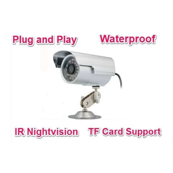 4GB Card+No Need Layout Cables Waterproof NightVision Camera Loop Recording
4GB Card+No Need Layout Cables Waterproof NightVision Camera Loop Recording
