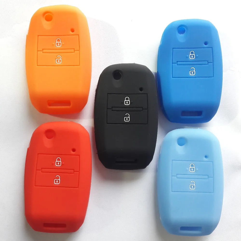 Silica Gel Cover Protector For Kia Flip Folding Key 2 Button Ceed Sorento Cerato K2 K3 K4 K5 Keyless Accessory Silicone Case
Silica Gel Cover Protector For Kia Flip Folding Key 2 Button Ceed Sorento Cerato K2 K3 K4 K5 Keyless Accessory Silicone Case