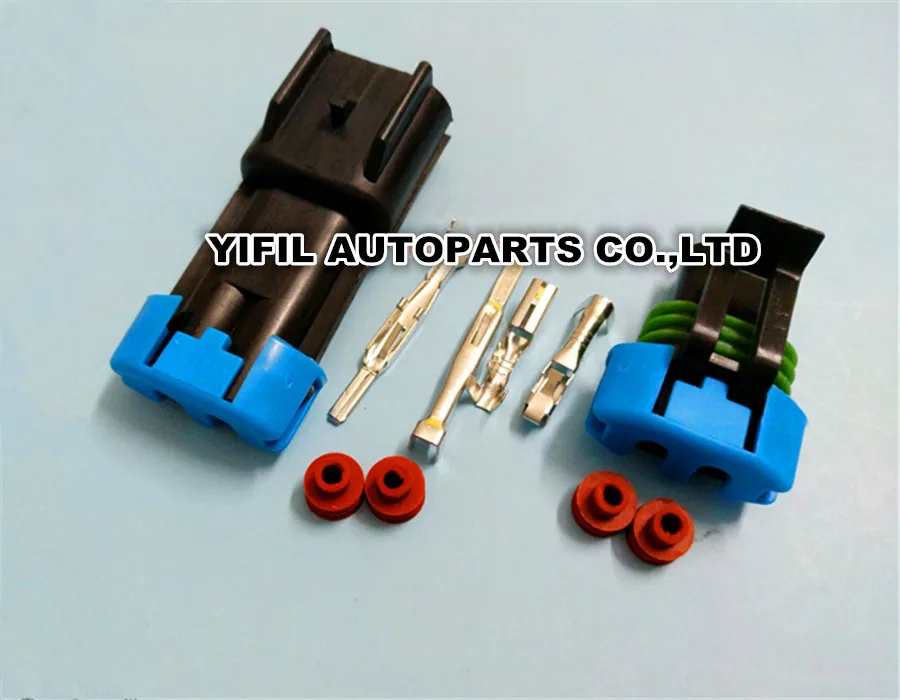5/10/50/100sets/lot 2 Pin/Way Male Female Kit Metri-Pack Sealed 280 Series 30 AMP Automotive Connector Plug For DELPHI
5/10/50/100sets/lot 2 Pin/Way Male Female Kit Metri-Pack Sealed 280 Series 30 AMP Automotive Connector Plug For DELPHI