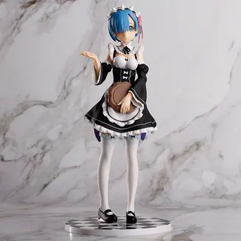 17cm Anime Re:Life in a different world from Zero Rem&Ram Handmaid's dress PVC Figure Model Toys Collectible Action Figure Doll
17cm Anime Re:Life in a different world from Zero Rem&Ram Handmaid's dress PVC Figure Model Toys Collectible Action Figure Doll