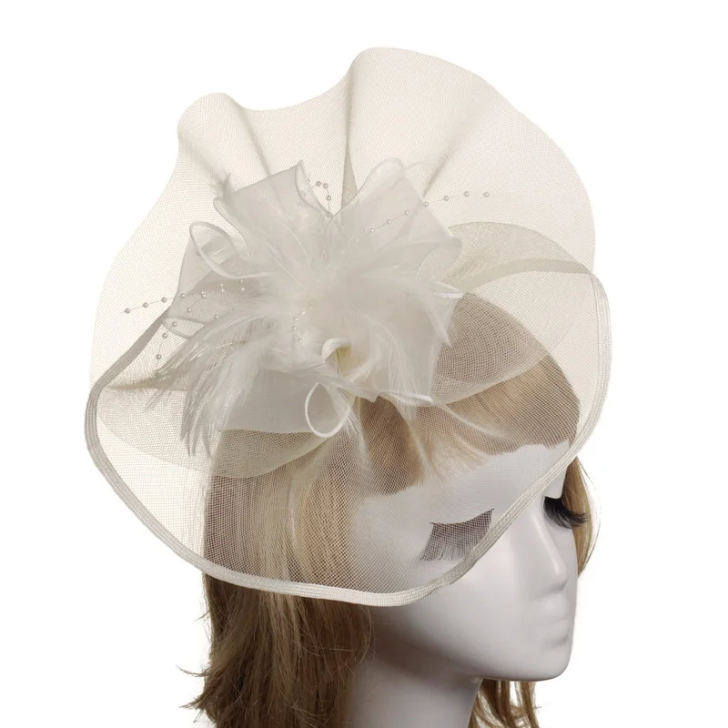 Hot Women Retro Hat Mesh Flower Feathers Decoration Cocktail Tea Party Hat Headwear XJS789 
Hot Women Retro Hat Mesh Flower Feathers Decoration Cocktail Tea Party Hat Headwear XJS789