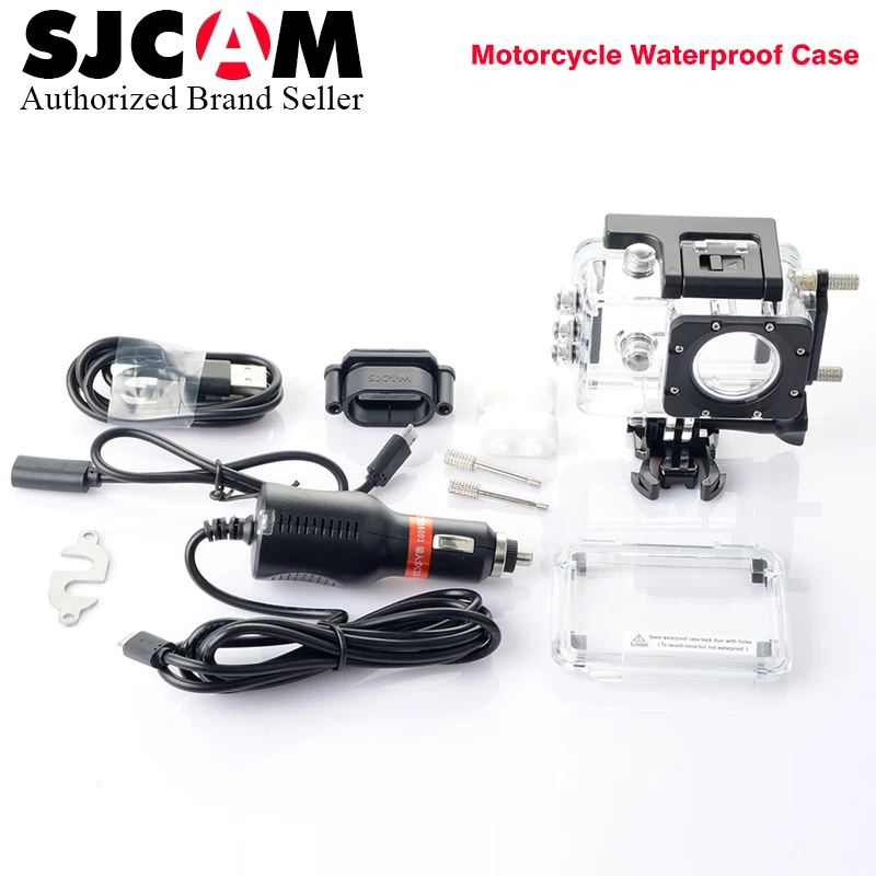 SJCAM Motorcycle Waterproof Case for SJ5000/ SJ4000 Series Cam Charging shell for sj cam SJ5000X Elite Action Camera Accessories
SJCAM Motorcycle Waterproof Case for SJ5000/ SJ4000 Series Cam Charging shell for sj cam SJ5000X Elite Action Camera Accessories