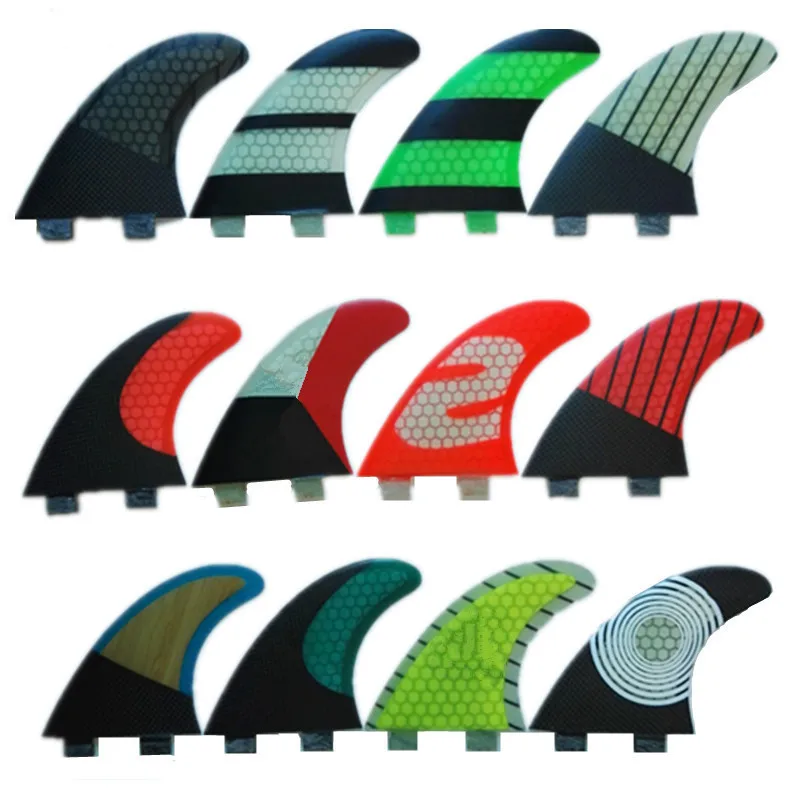 srfda Free shipping fiberglass and honeycomb SUP fins size G5/M surf fins for surfboard(three-set)Multicolor
srfda Free shipping fiberglass and honeycomb SUP fins size G5/M surf fins for surfboard(three-set)Multicolor