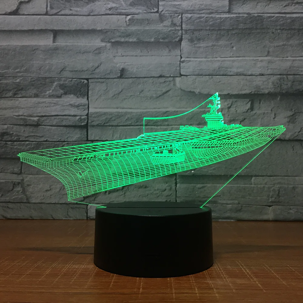 New Big Ship 3d Night Light Creative 7 Color Touch NightLight Led Acrylic Decorative 3d Lamp 7 color change 3d Light
New Big Ship 3d Night Light Creative 7 Color Touch NightLight Led Acrylic Decorative 3d Lamp 7 color change 3d Light