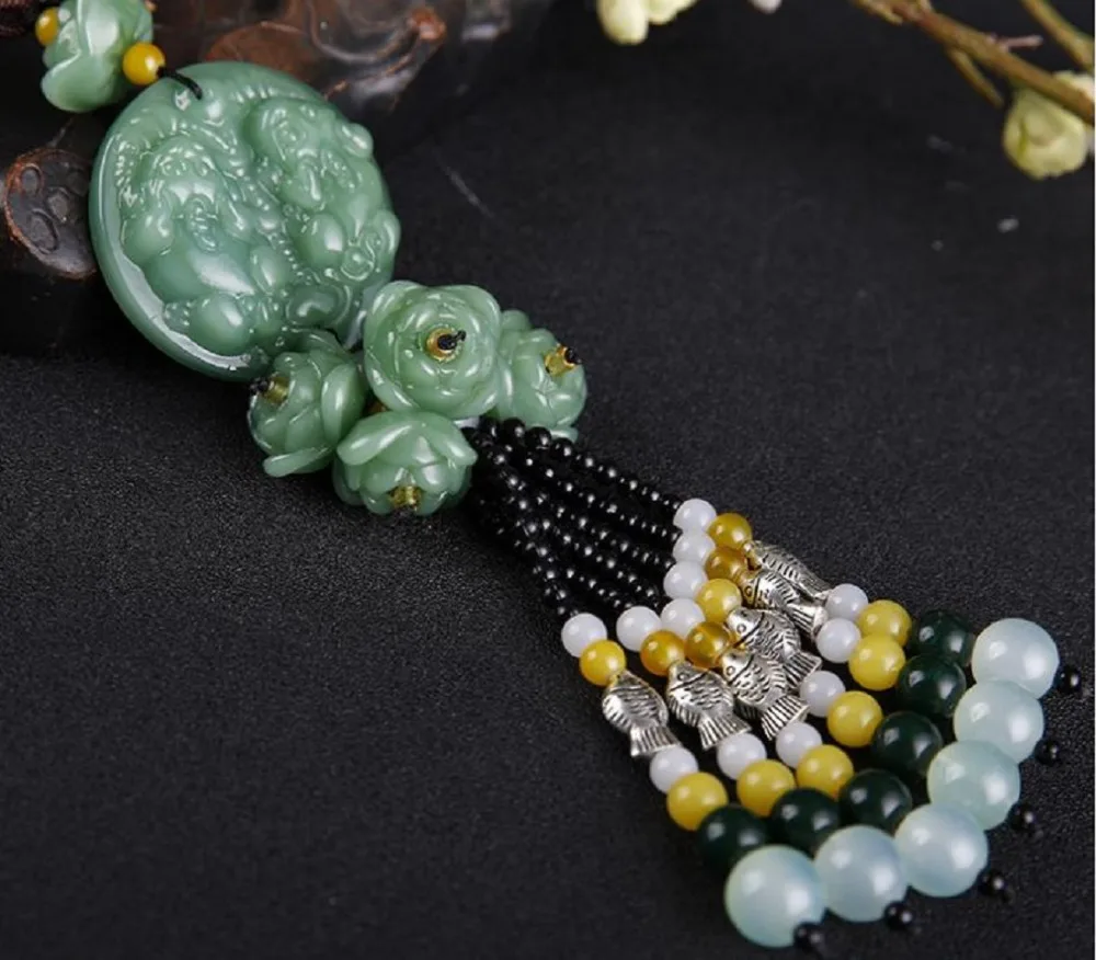 Car decoration Pendant Car styling Auto Interior Omaments Crystal Pixiu Gourd Bless Peace Pendant Hanging Accesorios Automovil
Car decoration Pendant Car styling Auto Interior Omaments Crystal Pixiu Gourd Bless Peace Pendant Hanging Accesorios Automovil