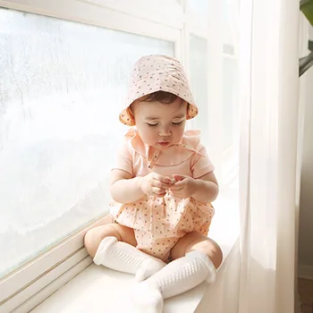 Baby girl summer cotton cute bubble skirt with a lotus collar and cherry pattern
Baby girl summer cotton cute bubble skirt with a lotus collar and cherry pattern