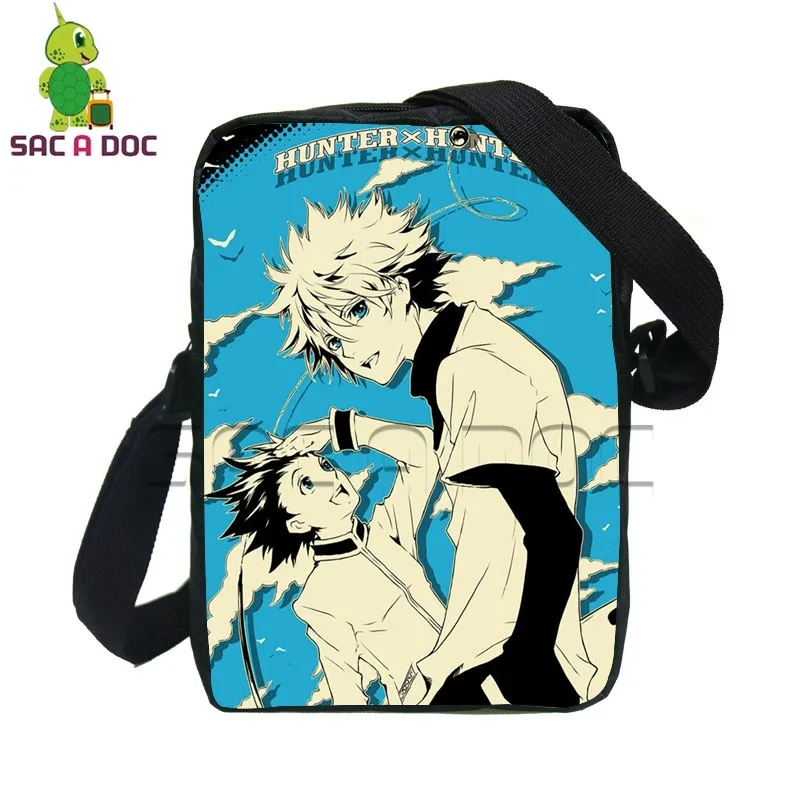 Anime Hunter X Hunter Gon Killua Small Crossbody Bags for Women Men Handbags Boys Girls School Shoulder Bag Mini Messenger Bag
Anime Hunter X Hunter Gon Killua Small Crossbody Bags for Women Men Handbags Boys Girls School Shoulder Bag Mini Messenger Bag