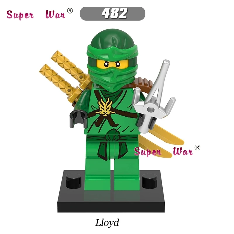 1PCS Star wars super hero Lloyd Green Ninja Gold Sword weapons building blocks models bricks hobby toys for children kits gift
1PCS Star wars super hero Lloyd Green Ninja Gold Sword weapons building blocks models bricks hobby toys for children kits gift