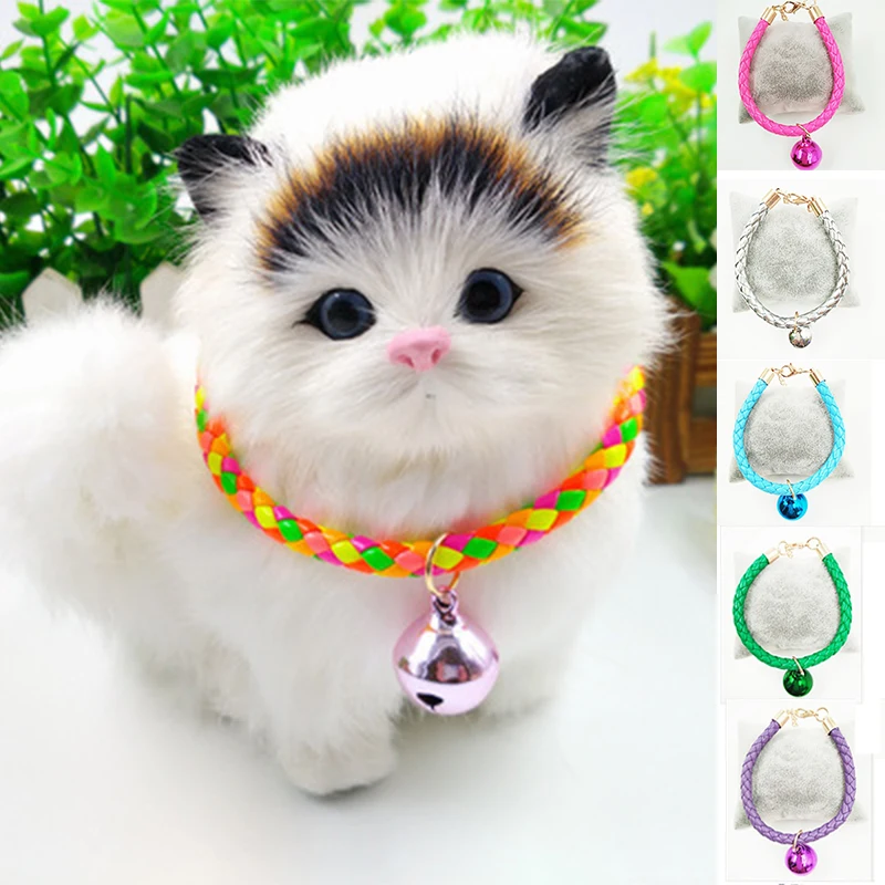 Fashion Cute Adjustable Bells Pet Collar Small Dog Puppy Cat Necklet Buckle Neck Strap S/M/L
Fashion Cute Adjustable Bells Pet Collar Small Dog Puppy Cat Necklet Buckle Neck Strap S/M/L