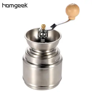 Homgeek Portable Manual Coffee Grinder with Adjustable Ceramic Burr Stainless Steel Coffee Bean Grinding Tool For Home Kitchen 
Homgeek Portable Manual Coffee Grinder with Adjustable Ceramic Burr Stainless Steel Coffee Bean Grinding Tool For Home Kitchen