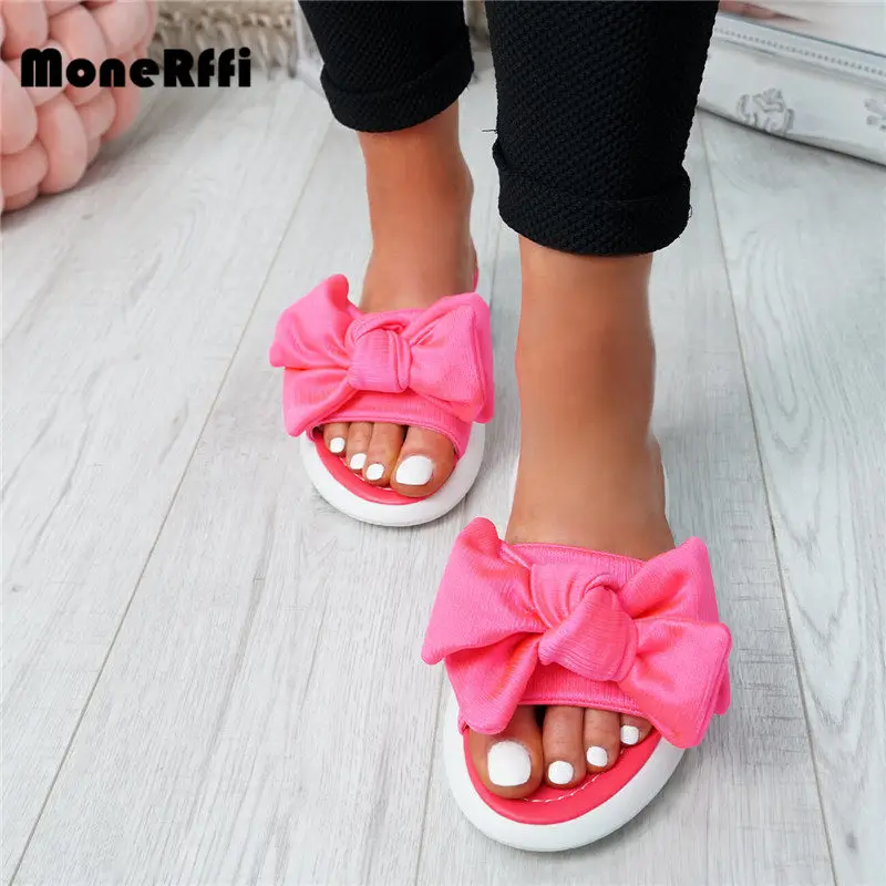 MoneRffi Summer Women Ladies Bow Flats Sandals 2019 Slip On Sliders Peep Toe Casual Shoes Female Sandals Shoes Size 35-43
MoneRffi Summer Women Ladies Bow Flats Sandals 2019 Slip On Sliders Peep Toe Casual Shoes Female Sandals Shoes Size 35-43