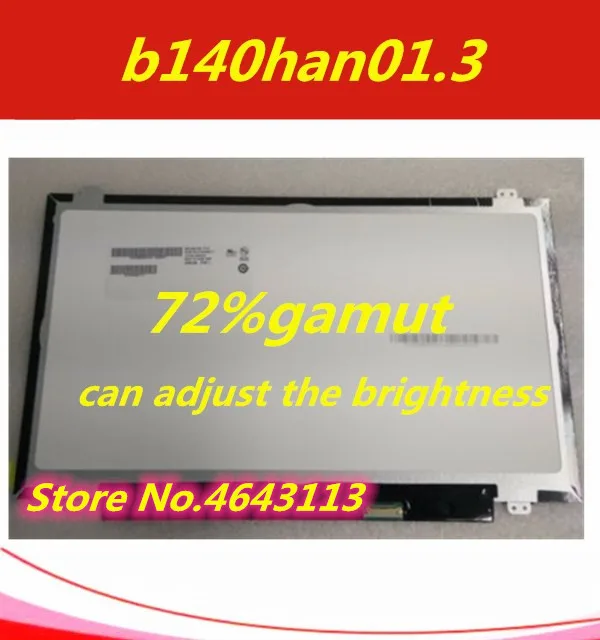 original14" LED Screen ips display N140HCE-EAA EAB B140HAN01.2 B140HAN01.1 B140HAT02.0 LP140WF1 SPK1 SPU1 30pin 1920*1080 IPS
original14" LED Screen ips display N140HCE-EAA EAB B140HAN01.2 B140HAN01.1 B140HAT02.0 LP140WF1 SPK1 SPU1 30pin 1920*1080 IPS