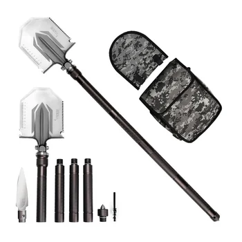 Portable Folding Shovel Military Multi tool Outdoor Camping Shovel Carbon steel Hiking
Portable Folding Shovel Military Multi tool Outdoor Camping Shovel Carbon steel Hiking